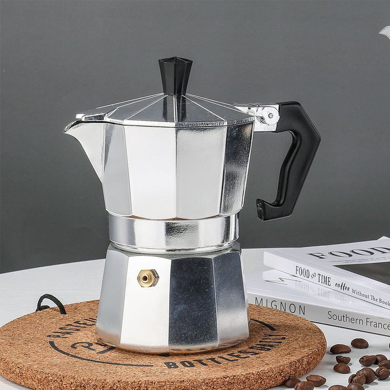 Stovetop Moka Pot – Works on Most Stovetops