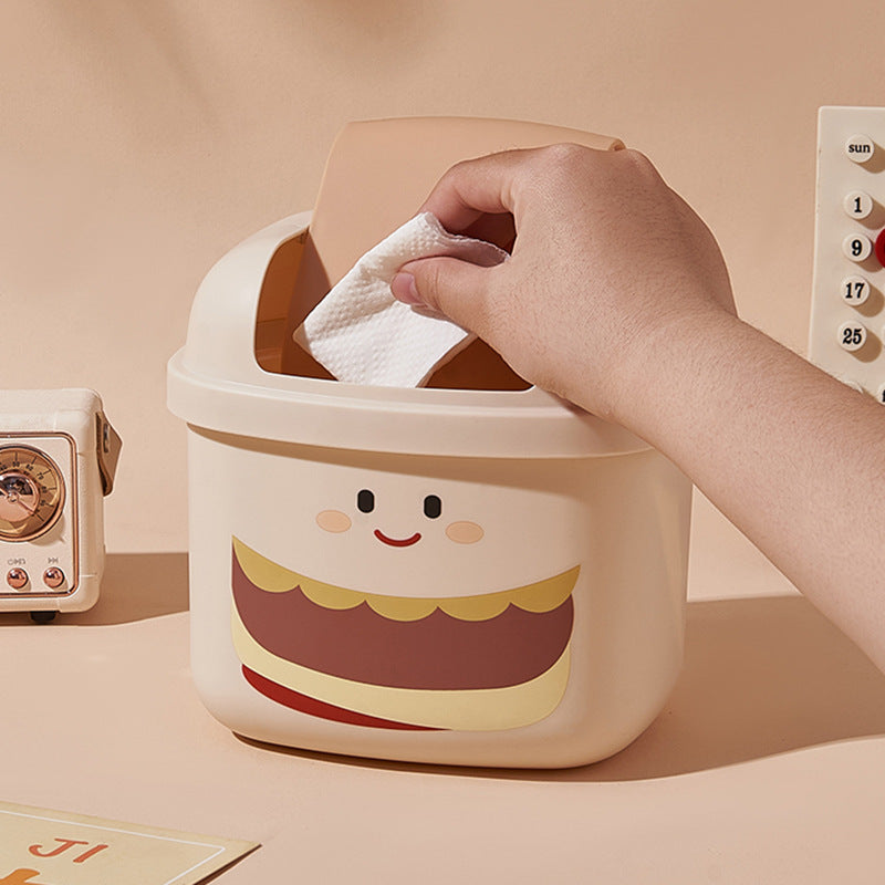 Cute Hamburger storage Bucket (Pack Of 2)