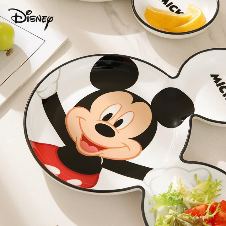Mickey Mouse Plates – Ideal for Meals and Snacks