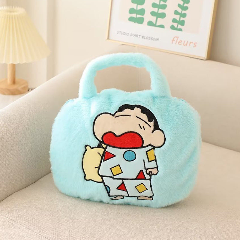 Shinchan Portable Strap Blanket – Ultra-Soft &amp; Snuggly Fabric