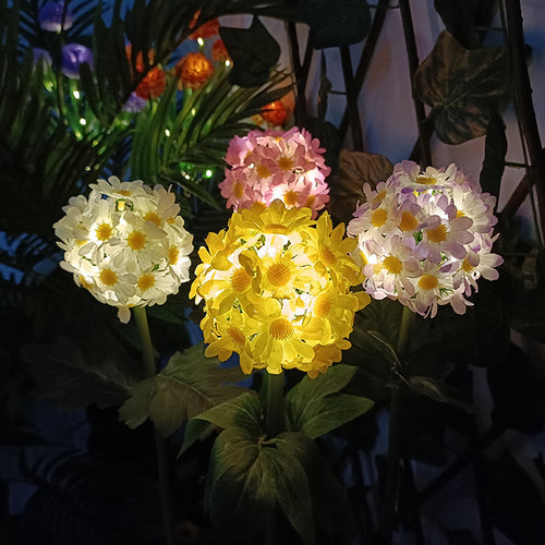 Solar Waterproof Flower Lamp