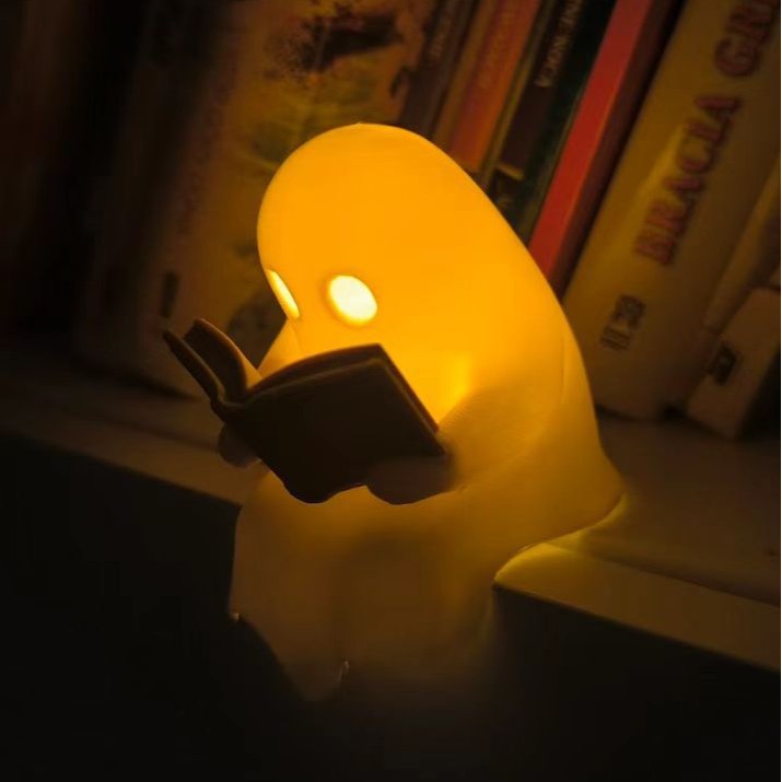 Ghost Reading Book Lamp
