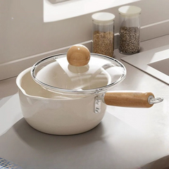 Wood Grip Cookware Pot