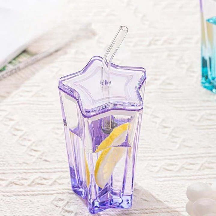 Star Straw Drink Cup