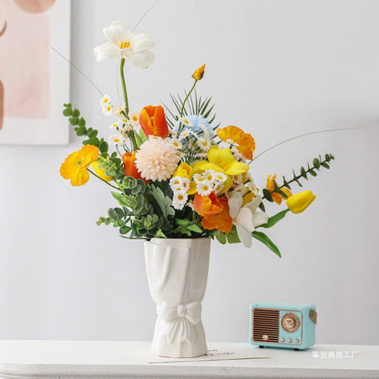 Ceramic Bow Knot Vase