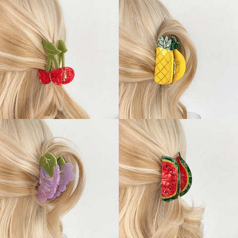 Fruit Shape Hair Claw