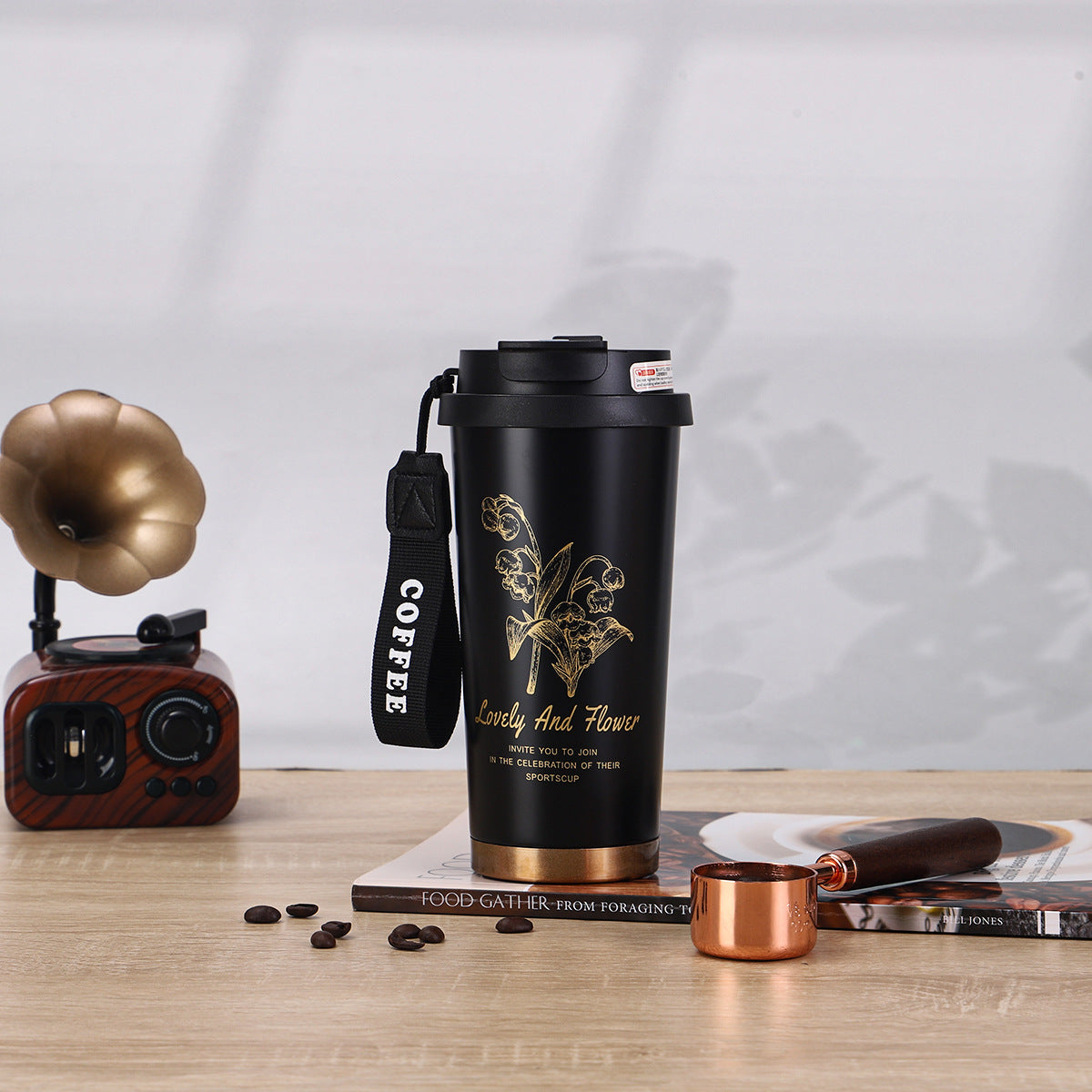 Floral Insulated Cup