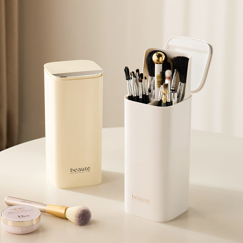 Lifting Makeup Brush Holder – Dust-Proof & Hygienic Storage