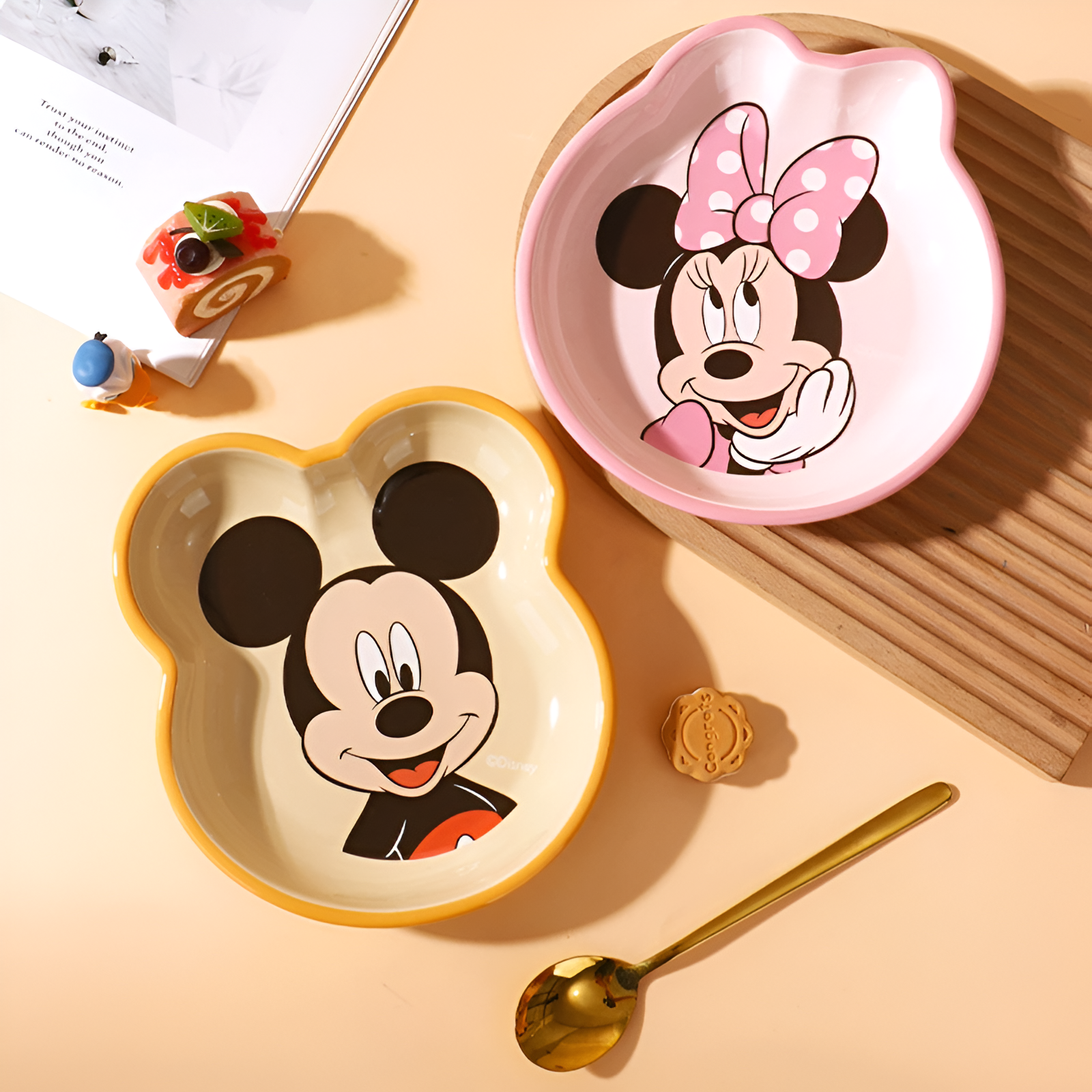 Mickey & Friends Plate – Vibrant Colors