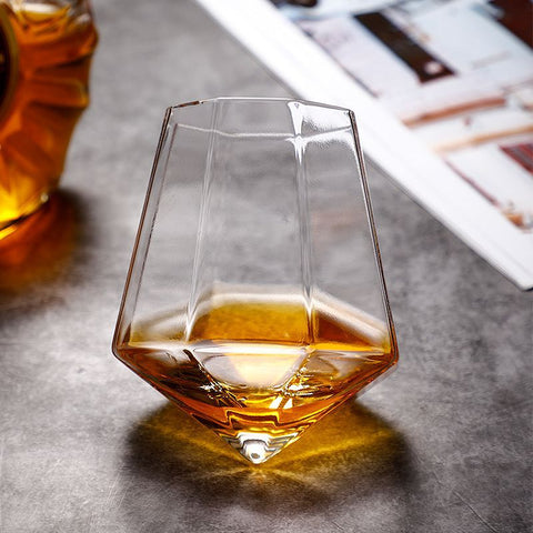 Diamond Shaped Glass