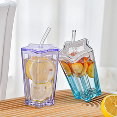 Star Straw Drink Cup