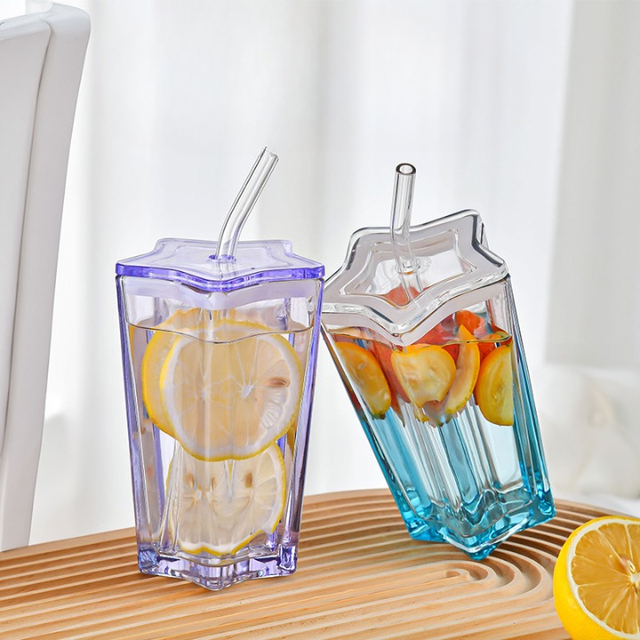 Star Straw Drink Cup