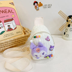 Sanrio Kuromi Puffy Sling Bag