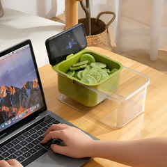 Drainable Food Storage Box