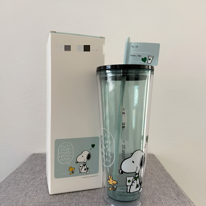 Snoopy Straw Cup