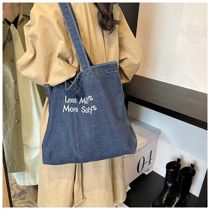 Denim Tote Bag