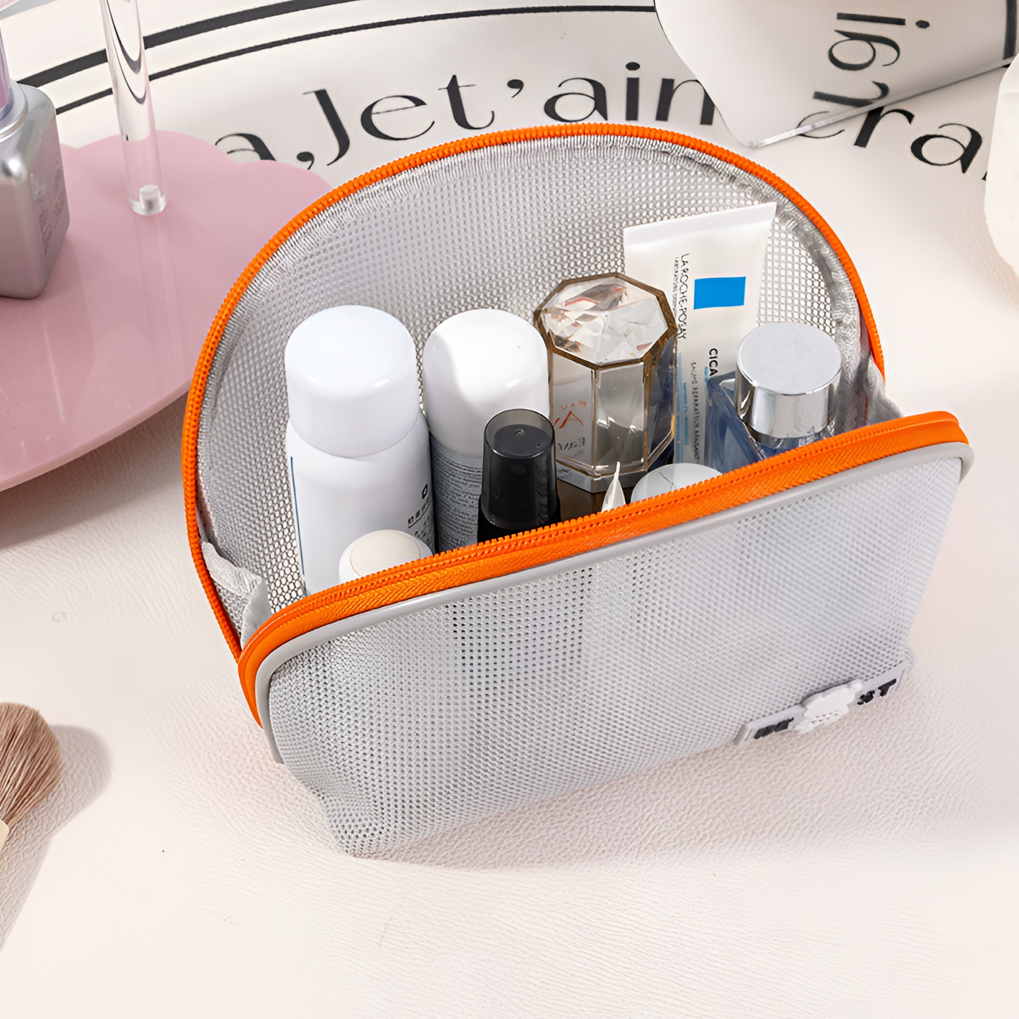 Mesh Cosmetic Case