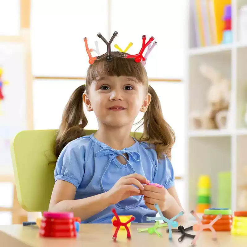 Humanoid Magnetic Toy Set