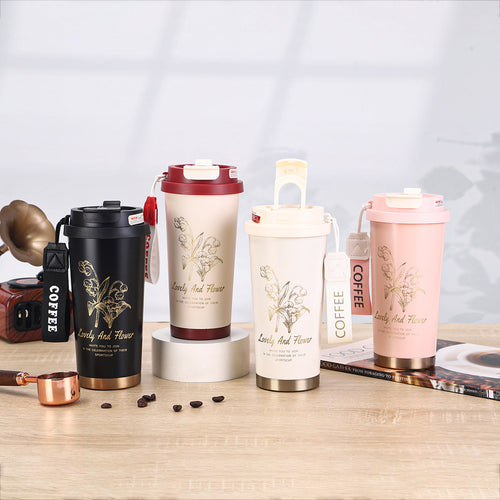 Floral Insulated Cup