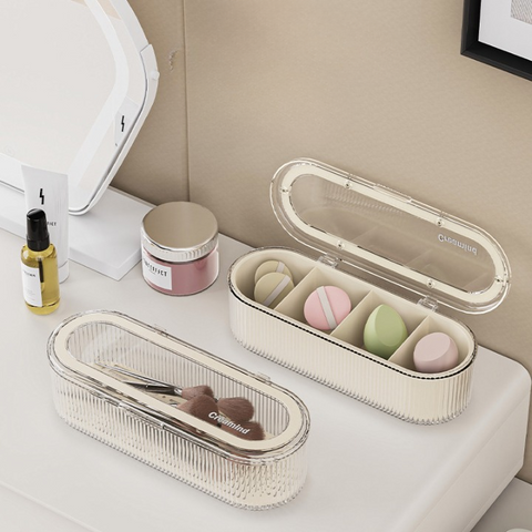 Transparent Cosmetic Organizer Box