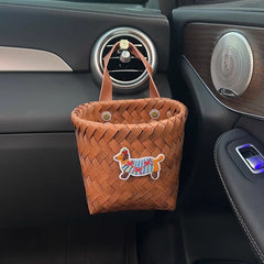 Woven Hanging Storage Basket