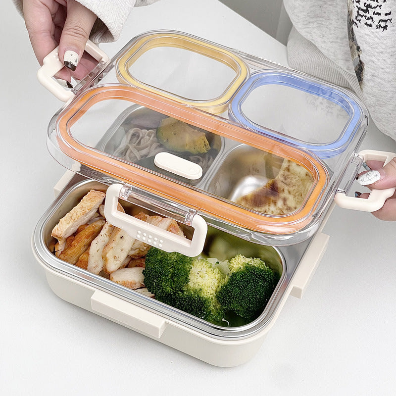 Airtight Steel Lunch Box – Premium Stainless Steel Build