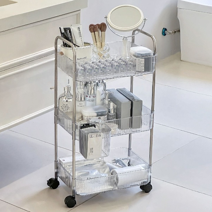 Transparent Organizer Rack