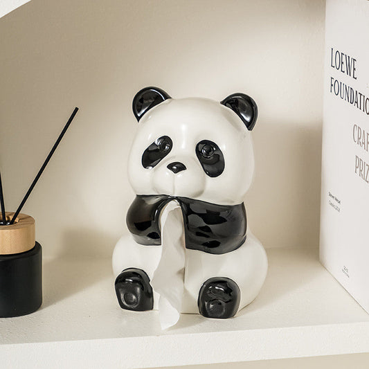 Panda Tissue Box