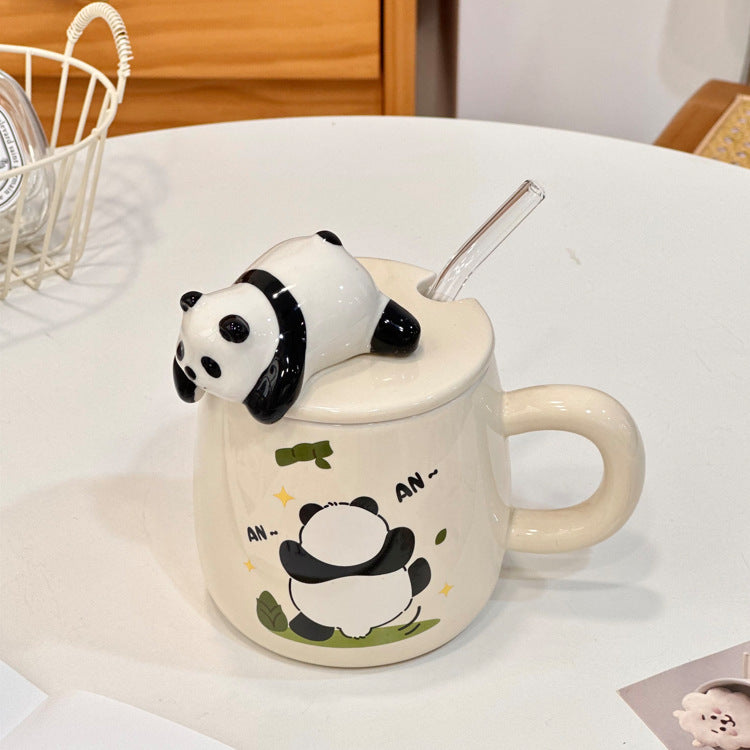 Panda Lid Mug