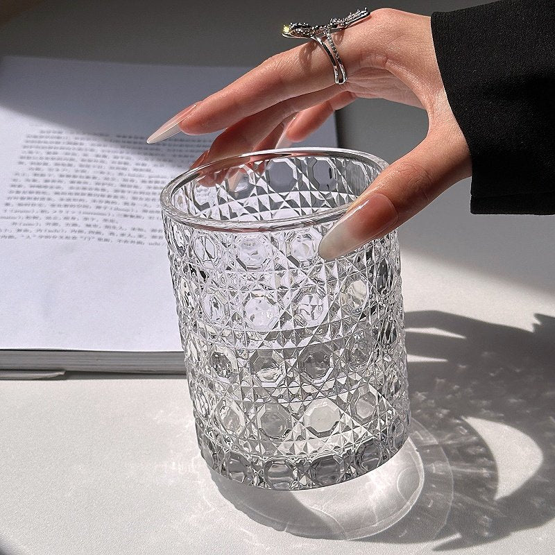 Vintage Crystal Drinking Glass(200 ml)