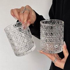 Vintage Crystal Drinking Glass(200 ml)