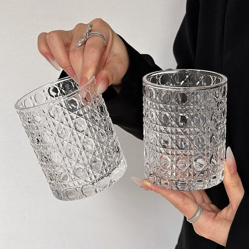 Vintage Crystal Drinking Glass(200 ml)