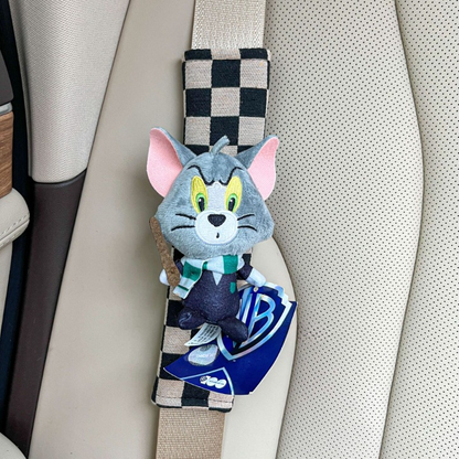 Tom & Jerry Seat Belt Covers