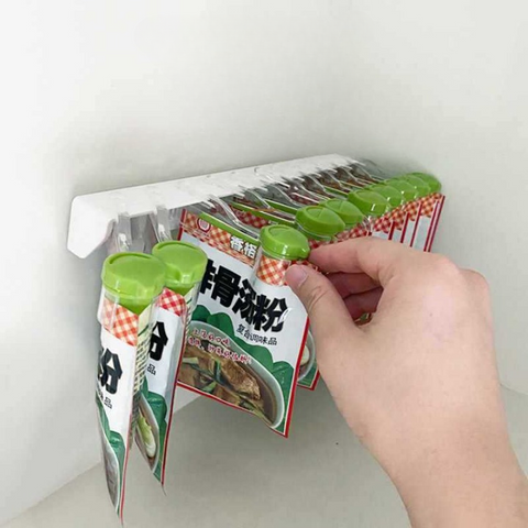 Wall Mounted Spice Rack