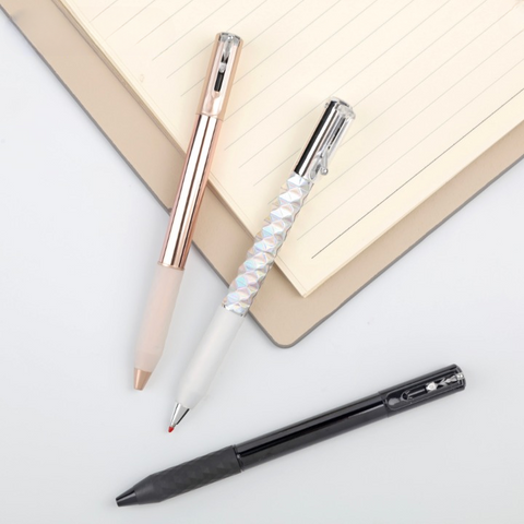 Geometric Crinkle Fidget Pen