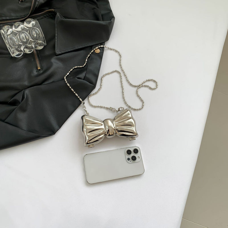 Bow Clutch Purse