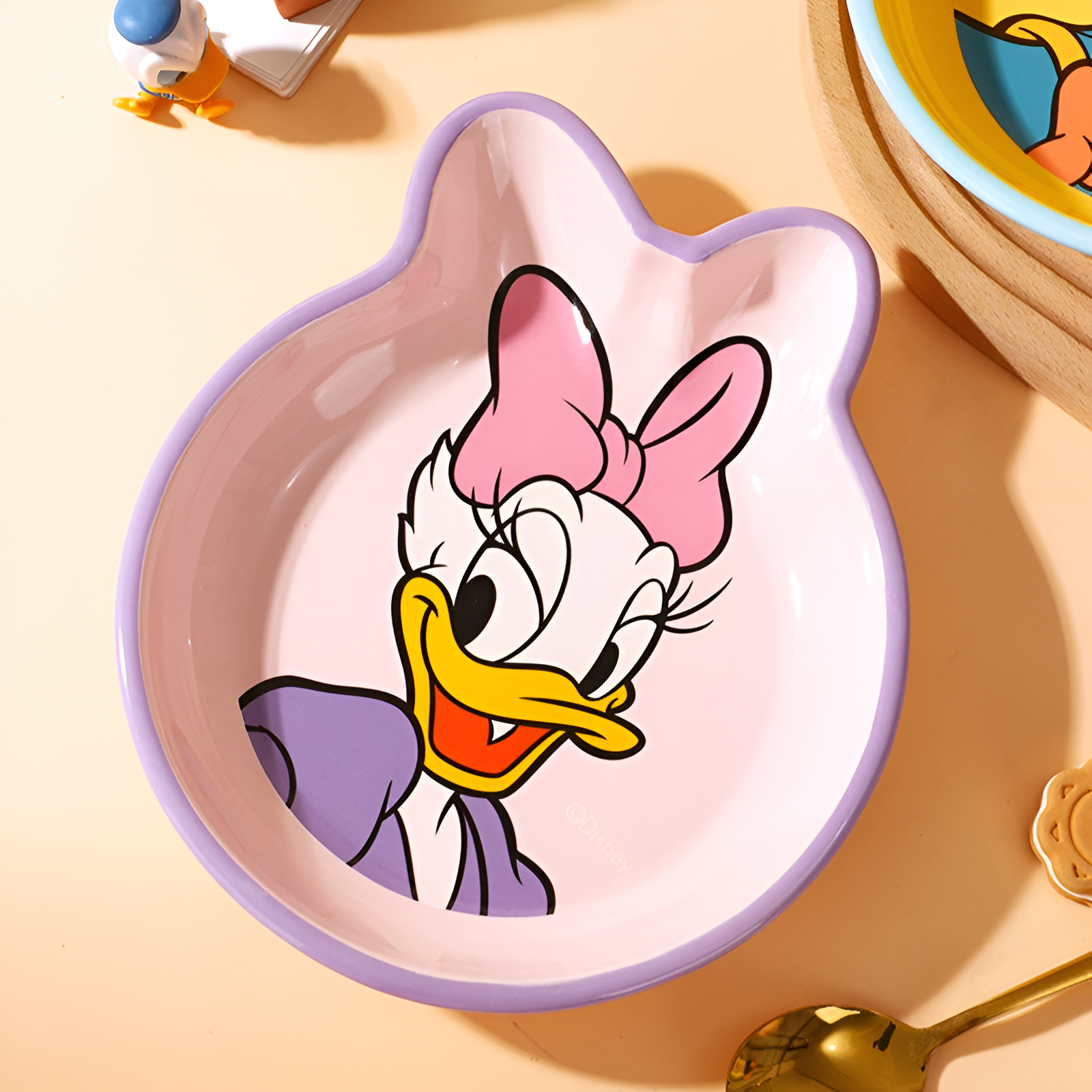 Mickey & Friends Plate – High-Quality Ceramic