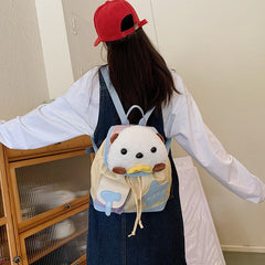 Puppy Canvas Backpack