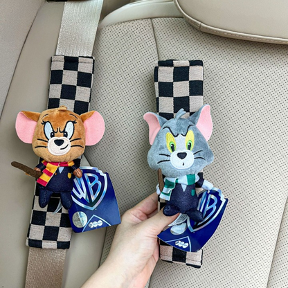 Tom & Jerry Seat Belt Covers