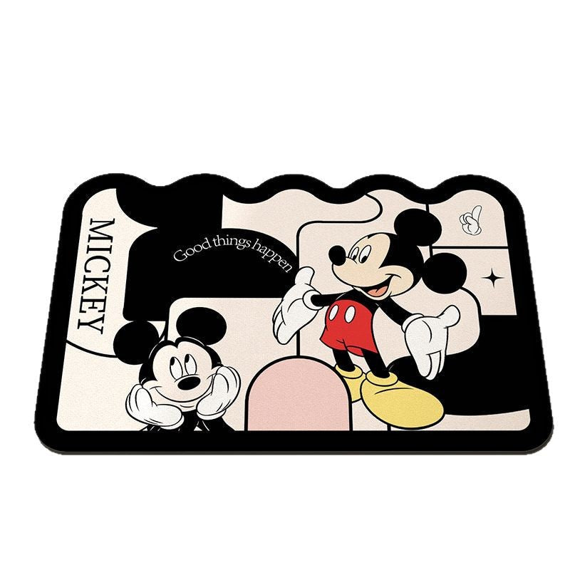 Mickey & Minnie Floor Mat – Soft Underfoot