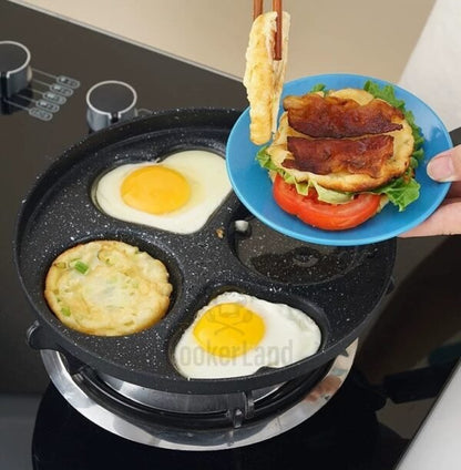 Four Hole Frying Pan