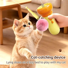 Interactive Teaser Plush Ball Toy