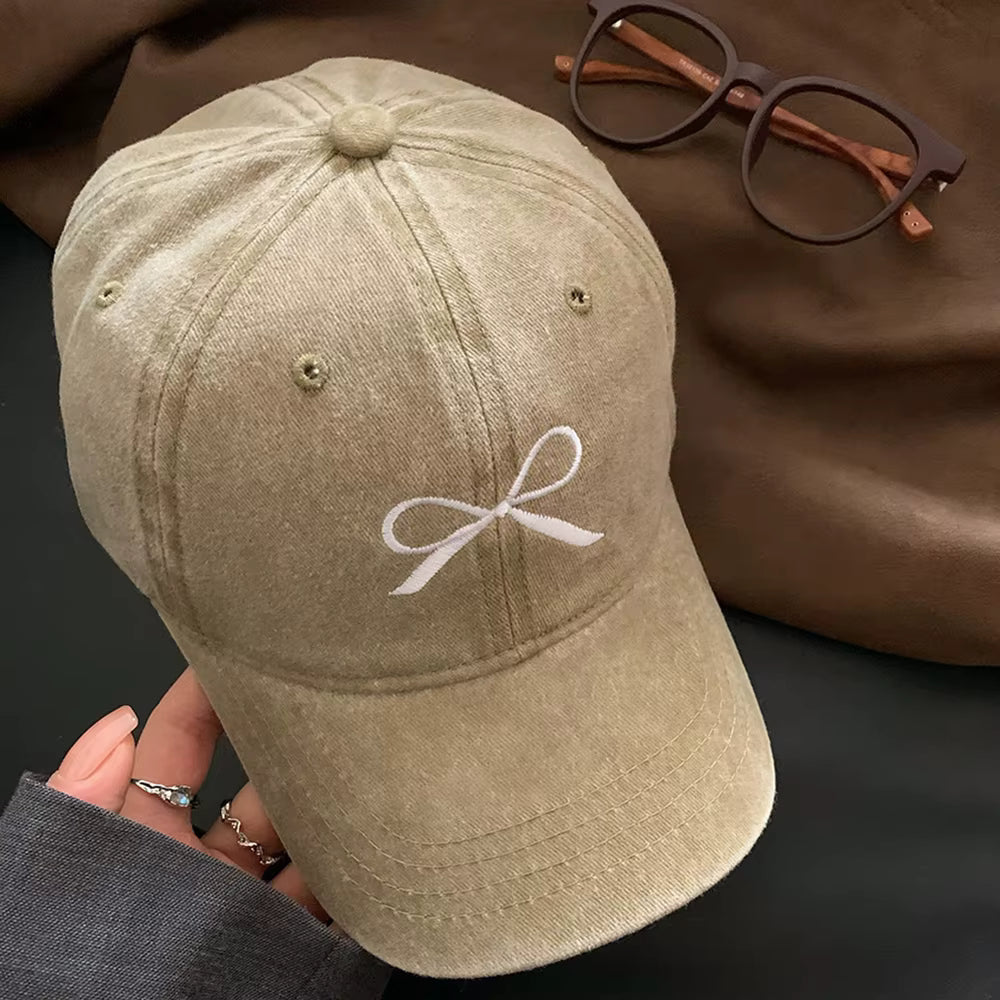 Bowknot Charm Cap