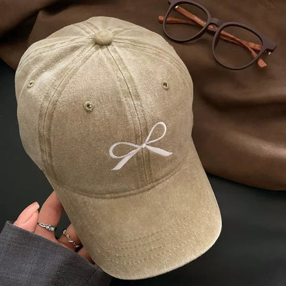 Bowknot Charm Cap