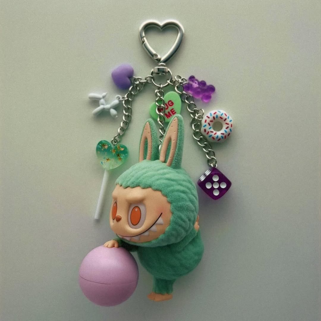 Cute Labubu Keychains