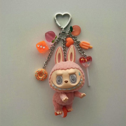 Cute Labubu Keychains