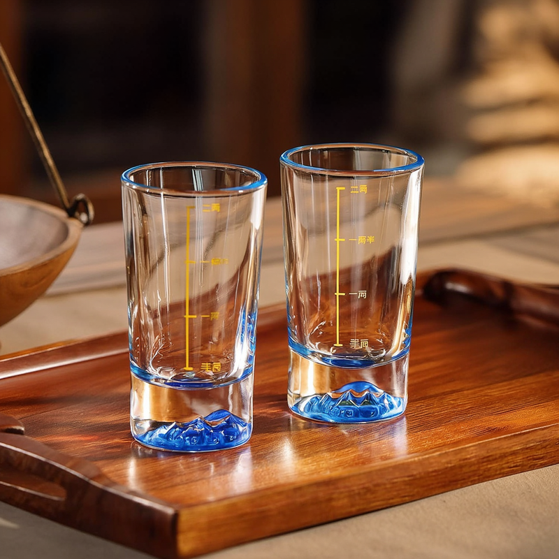 Blue Mountain Shot Glass
