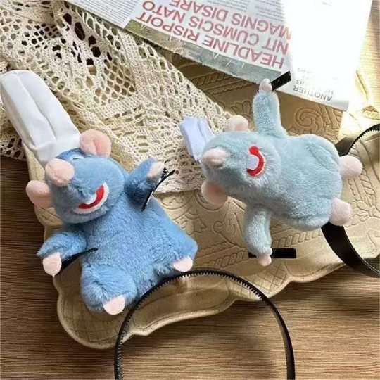 Blue Chef Rat Hair Band