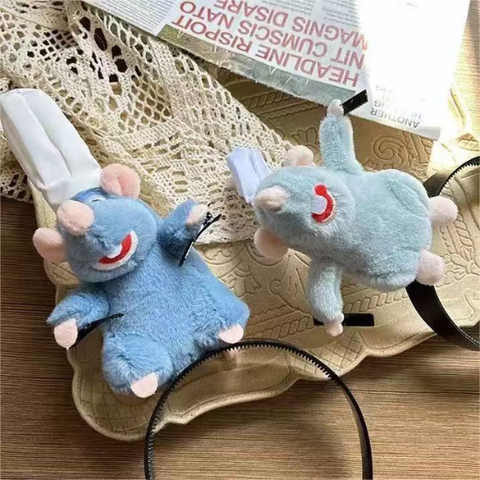 Blue Chef Rat Hair Band