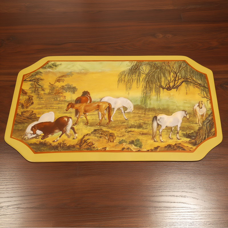 Vintage Horse Kitchen Mat